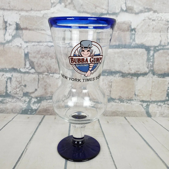 Bubba Gump Collectable Glass New York  Times Square - Picture 1 of 11